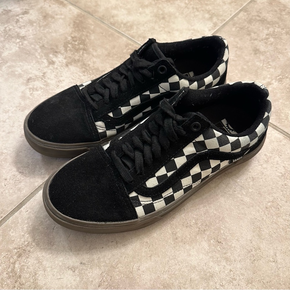 CHECKERED OLD SKOOL VANS - BMX